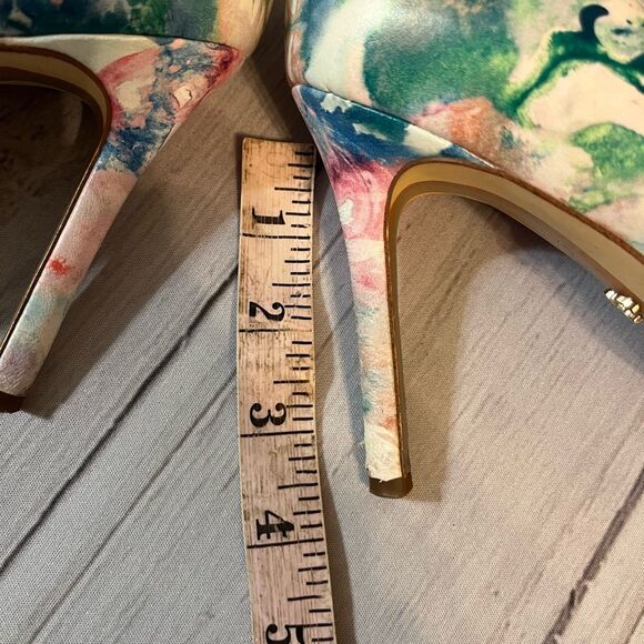 Sam Edelman 8 Hazel Pastel Tie Dye Pointe Toe Pump Heels - Picture 5 of 6